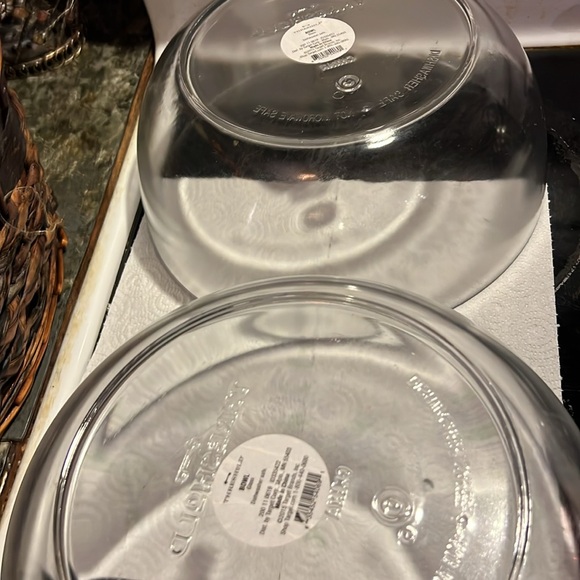 TWO NEW GLASS SERVING BOWLS FROM TARGET ! - Picture 3 of 9